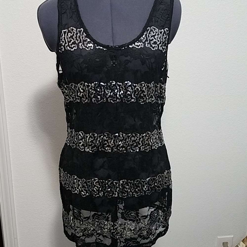Lace tank
